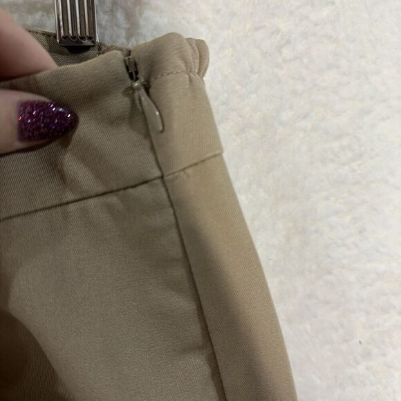 NWT Talbots Chatham Ankle Pants Women's Size 16W Petite Slim Sand Castle Stretch - Picture 6 of 10